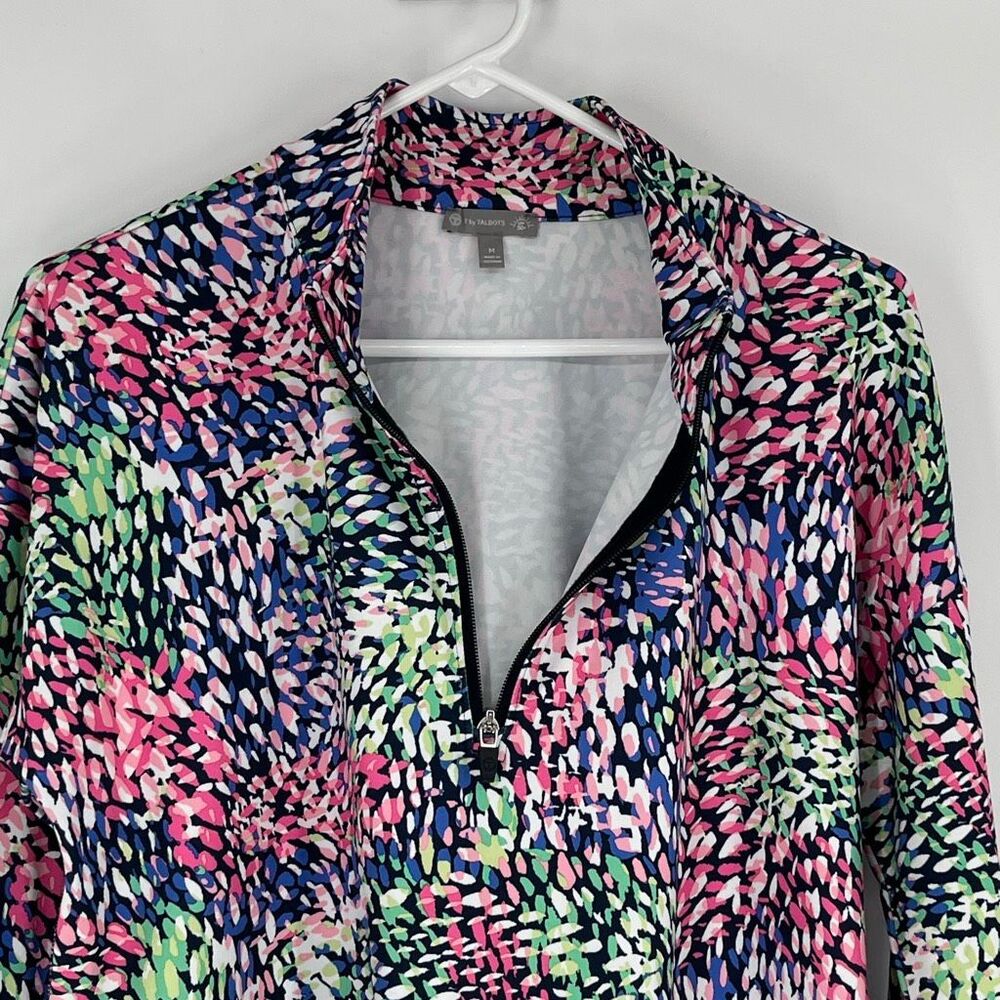 T By Talbots On The Move Pullover Quarter Zip M M… - image 5